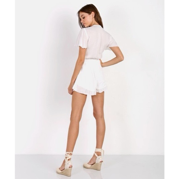 NWT White Riviera Romper - Picture 3 of 6